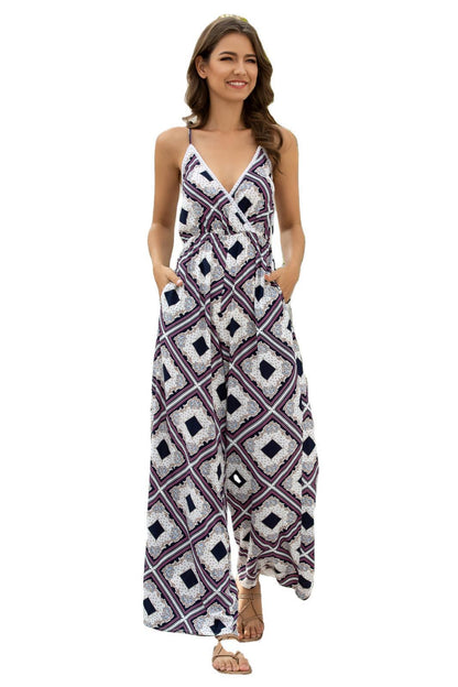 Solara Tides Halter Jumpsuit