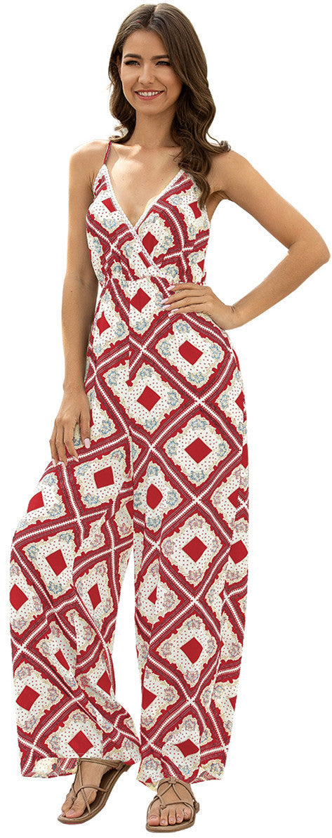 Solara Tides Halter Jumpsuit