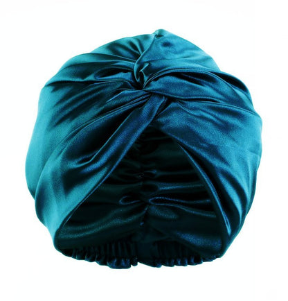 Double Layer  Silk Silk Nightcap Without Any Mark