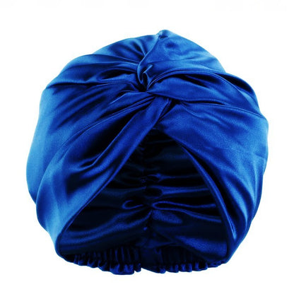 Double Layer  Silk Silk Nightcap Without Any Mark