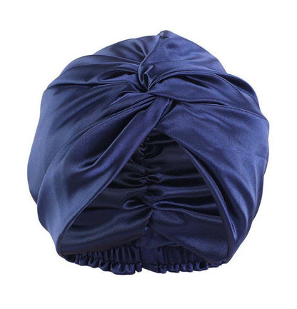 Double Layer  Silk Silk Nightcap Without Any Mark