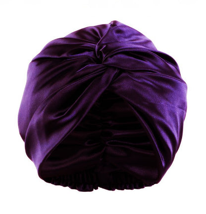 Double Layer  Silk Silk Nightcap Without Any Mark