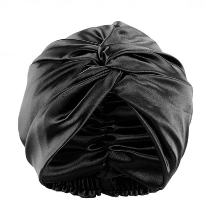 Double Layer  Silk Silk Nightcap Without Any Mark