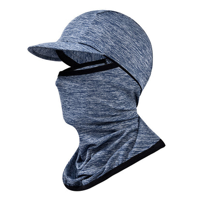 Ice silk sun protection hood
