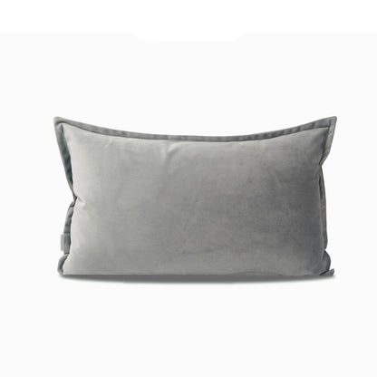 All-match Grey Silk Velvet Bag Nordic Pillow