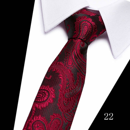 Men's Polyester Silk High-grade Twill Gold Tie