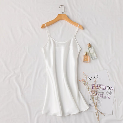 Bridesmaid Red Bridal Dressing Gown Suspender Dress Home Night Gown
