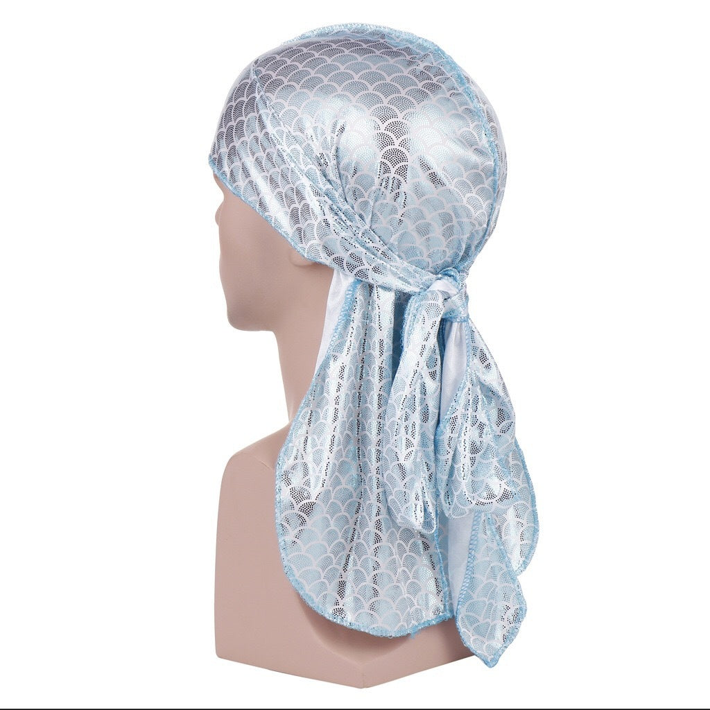 Long silk tail pirate hat
