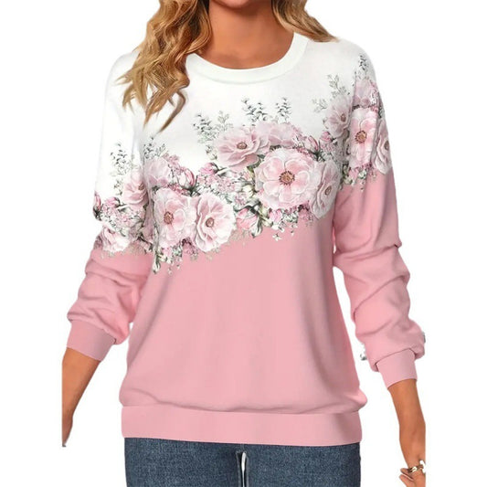 FloraGlow 3D Pullover