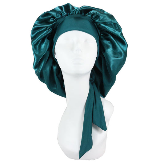 Lace-up Night Silk Home Hat Month
