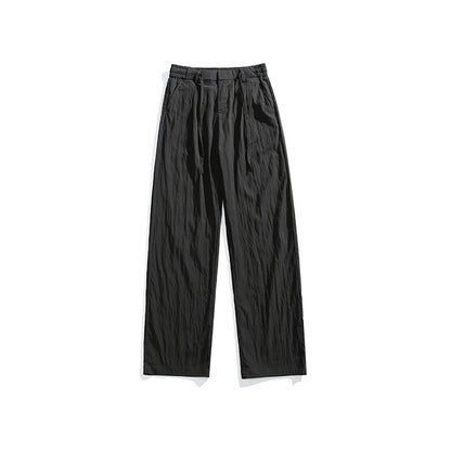 Ice Silk Trousers Casual Draping Yamamoto Pleated Casual