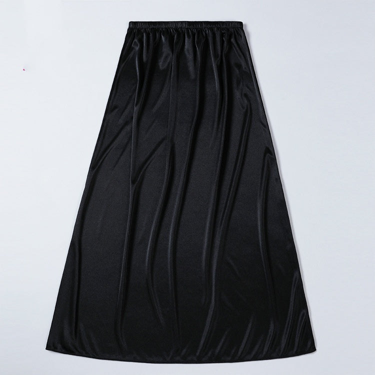 75cm Thin Silk Inner Wear Bottoming Skirt