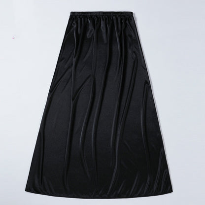 75cm Thin Silk Inner Wear Bottoming Skirt