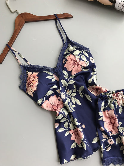 Silk pajamas