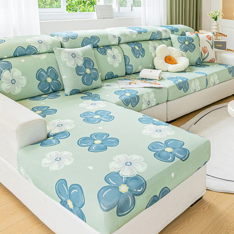 Home Fashion Printing Ice Silk Sofa Cover