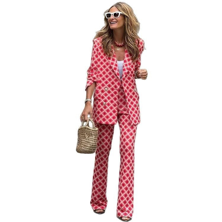 Pixeluxe Printed Suit