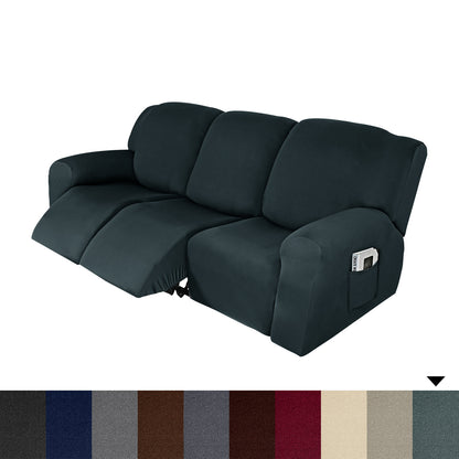 Household Milk Silk Recliner Sofa Cover
