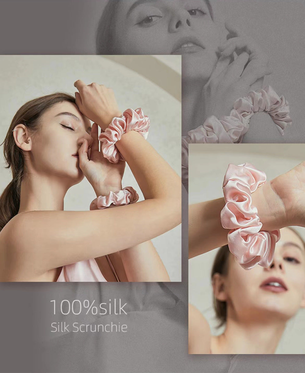Silk Pure Silk Large Silk Hair Tie Bands