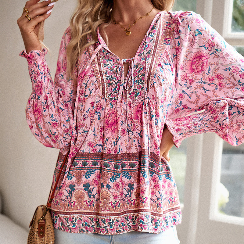 The Solstice Bloom Blouse