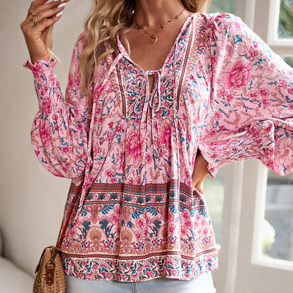 The Solstice Bloom Blouse