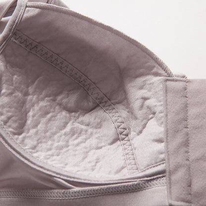 High quality silk knitted silk bra no Gangtuo sports lactation maternity vest