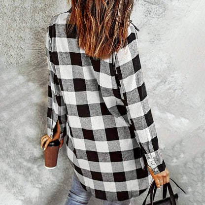 Harvest Plaid Button-Up Shirt