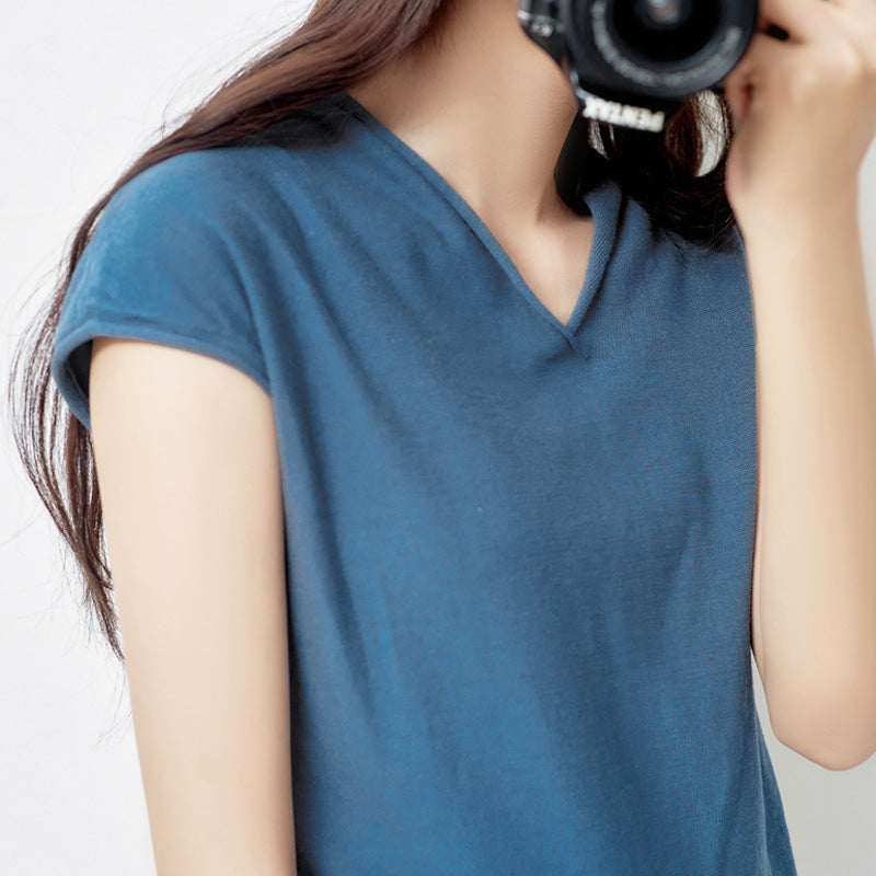 Ice silk sweater