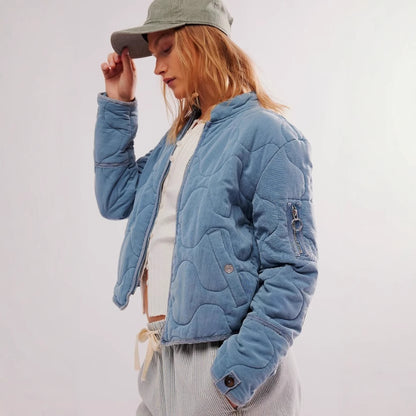 The Elowen Quilted Cotton Coat