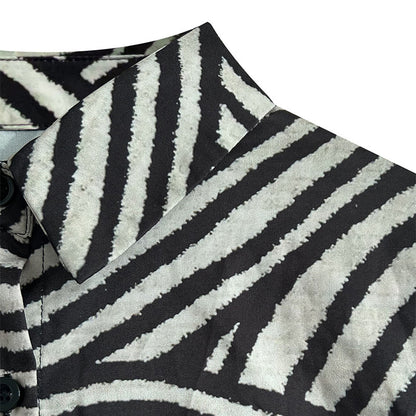 LineaEase Striped Blouse