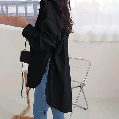 Breezelyn Side-Tie Blouse