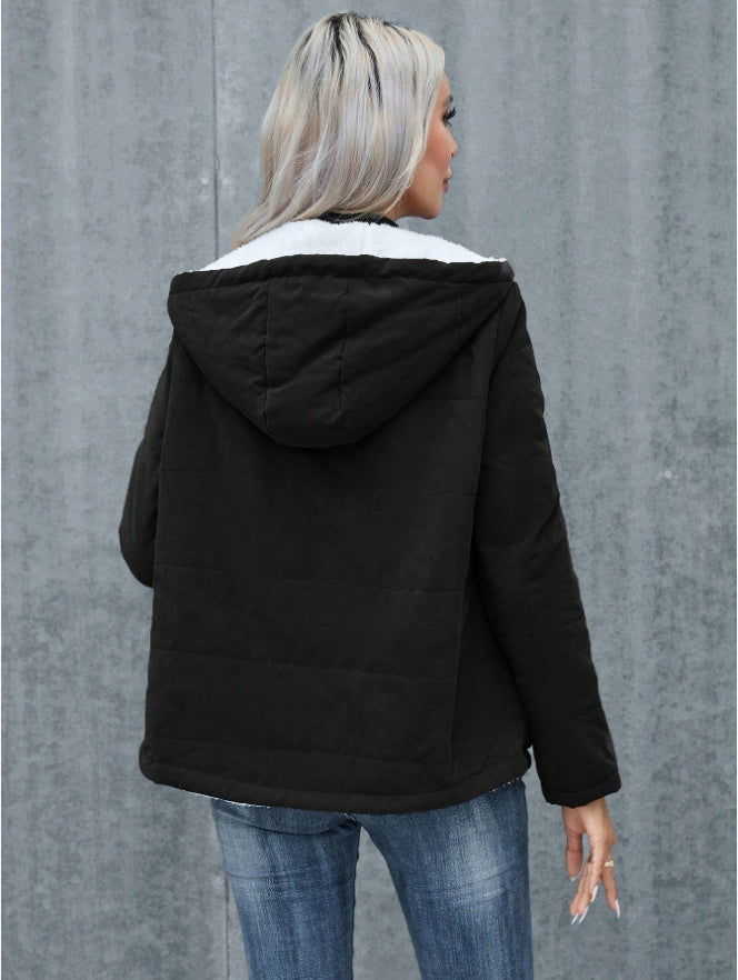 CloudShield Fleece Puffer Hoodie