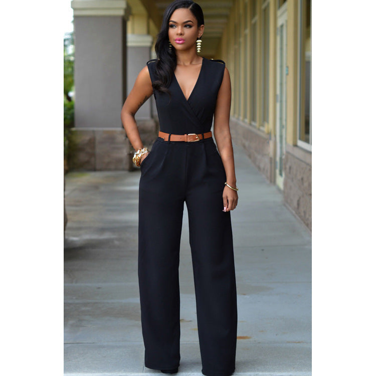 Élan Nova Belted Suit Set
