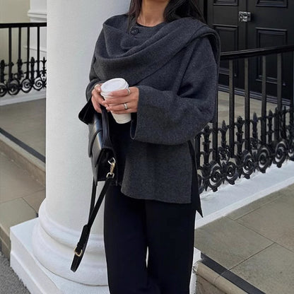 KnitÉlan Shawl Cape
