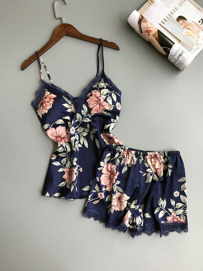 Silk pajamas