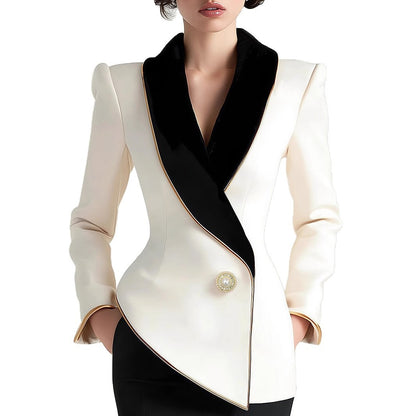 Aurielle Pearl Edge Coat