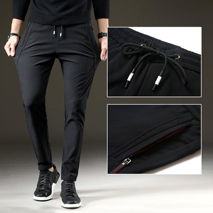 Ice silk men's casual pants