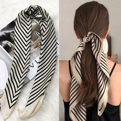 The New Scarf Professional Small Scarf Headband Silk