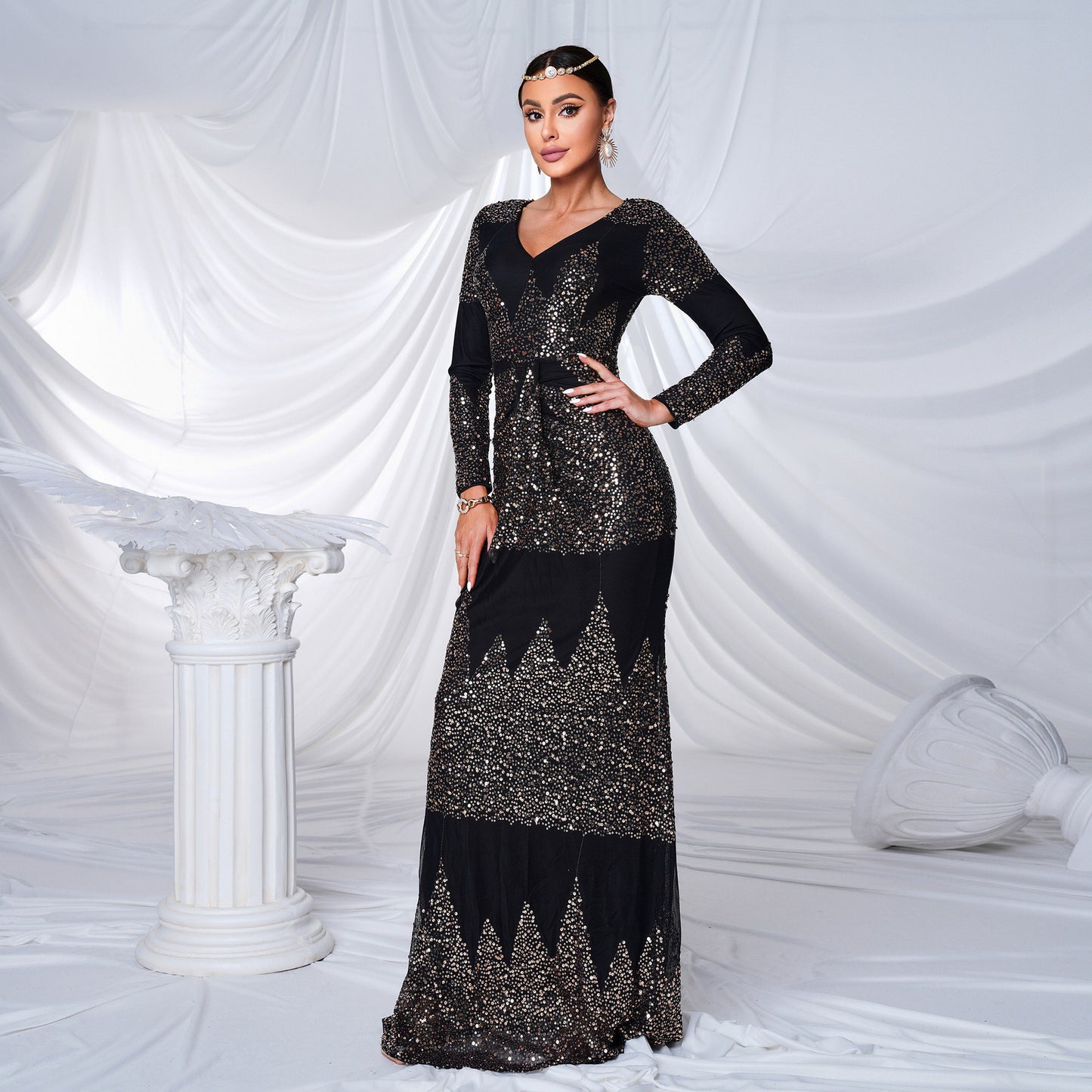 Celestia Noir Gown