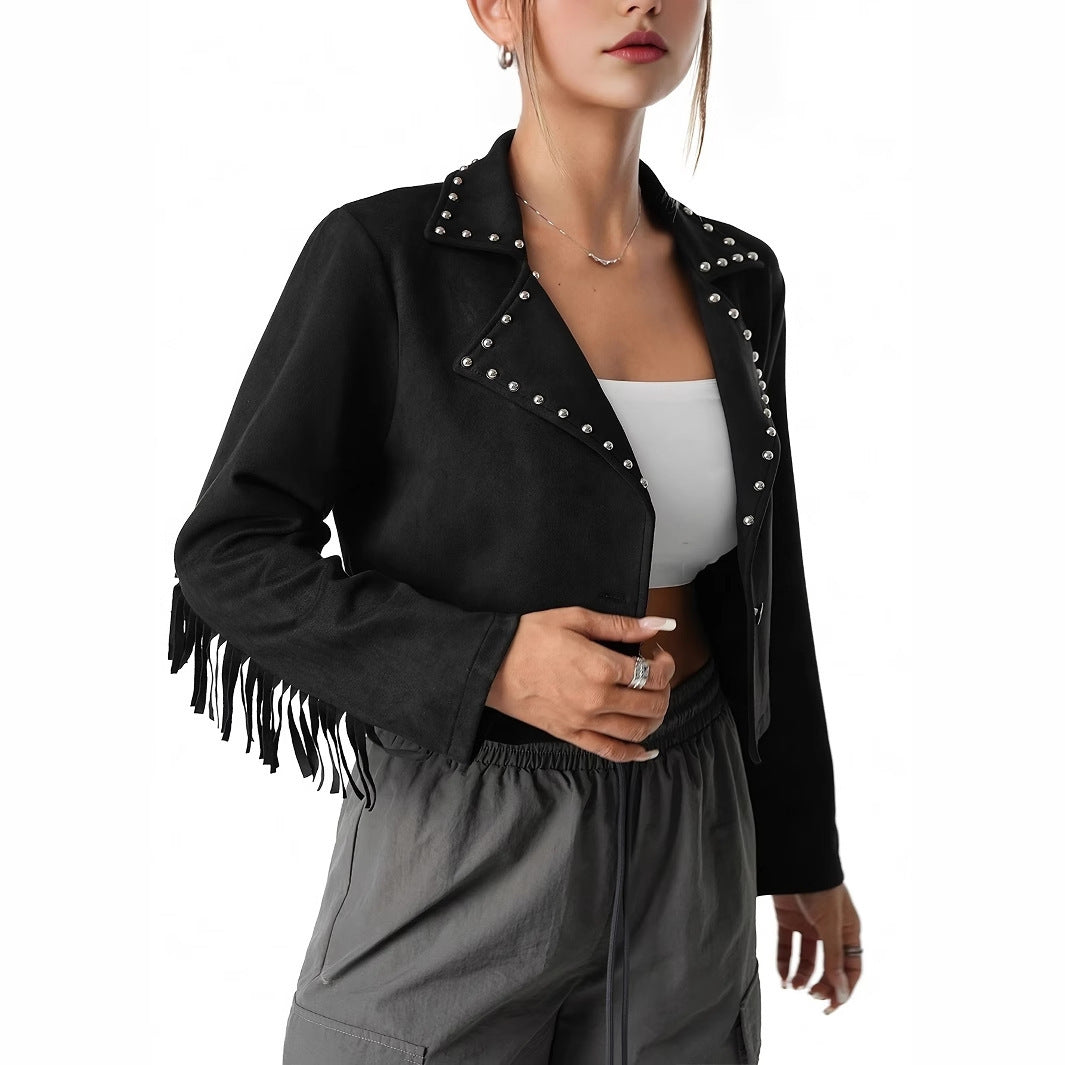 SaddleGlam Fringe Jacket