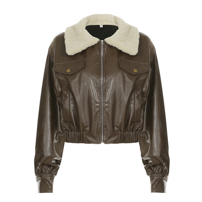 VintageValor Leather Jacket