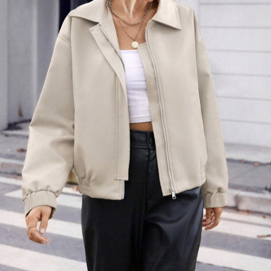 ZipVerra Minimal Lapel Jacket