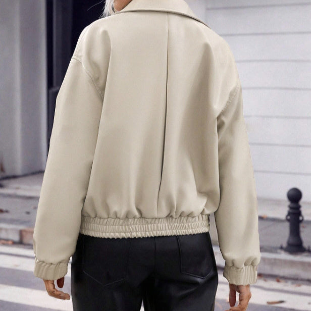 ZipVerra Minimal Lapel Jacket