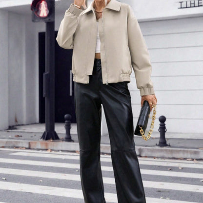 ZipVerra Minimal Lapel Jacket