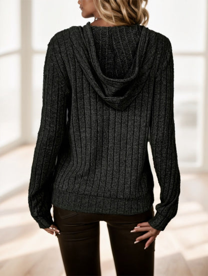 CozyFlex Ribbed Hoodie