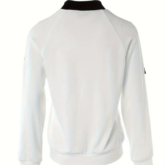VibeSplit Hollow-Zip Jacket
