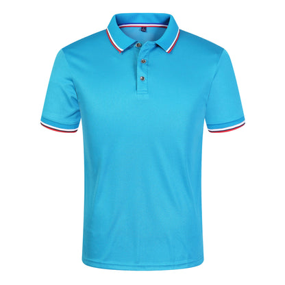 Summer ice silk quick-drying factory uniform work clothes