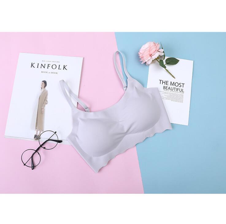 Ice silk sling bra