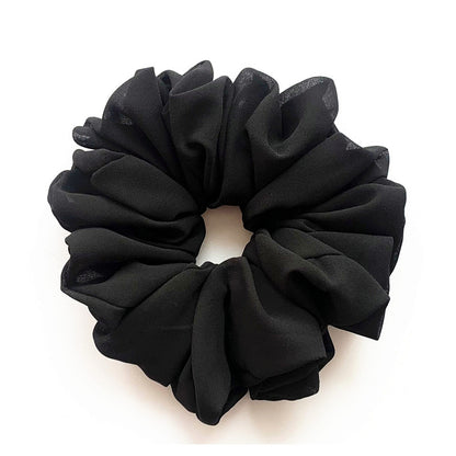 Big Head Bouquet Chiffon Large Intestine Ring Hair Ring
