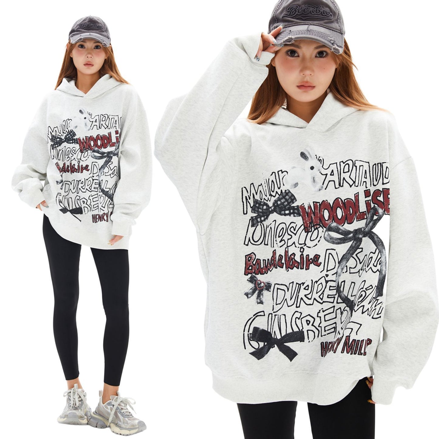 RetroCore Thick Hooded Sweatshirt