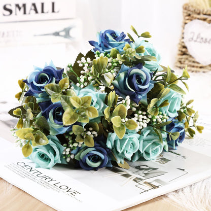 Nordic Simulation Silk Flower Ornaments For Living Room Decoration